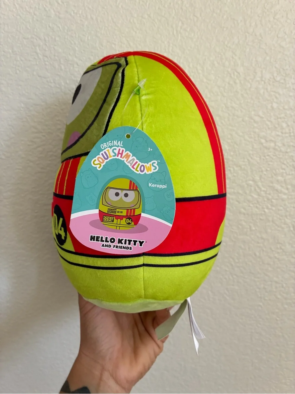 Squishmallows Sanrio Tokyo Speed Keroppi Plush 8-inch
